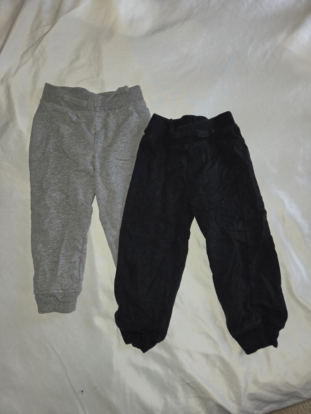 Primary Kids Sweatpants Set - Gray and Black